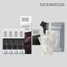 모다모다 저자극 새치커버 물염색약 4개