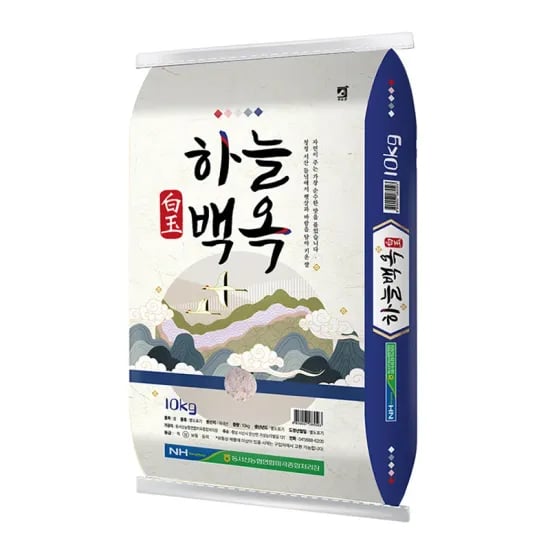 25년산 햅쌀 상등급 단일품종 친들미 하늘백옥쌀 10kg