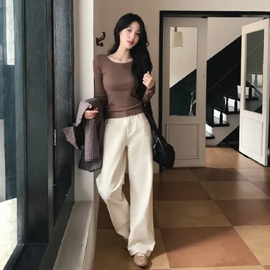 니썸 뉴올시즌 코튼와이드바지