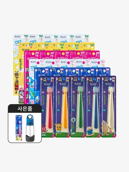 브리스틱 에르고 어린이 칫솔 1/2단계 21개 41,210원