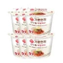가뿐한끼 곤누들 비빔국수 192G 6개 유클 무배 10,190원