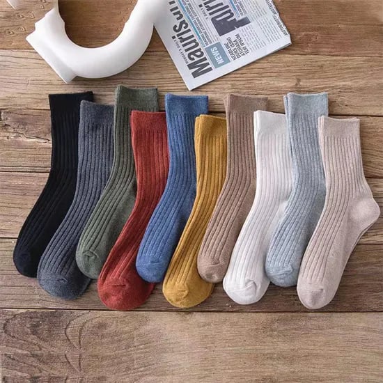 심플컬러 골지 중목양말 20켤레 9,900원 무배
