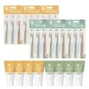 그린핑거 마이키즈 유아 칫솔 2-3단계 10개입+치약 14,170원