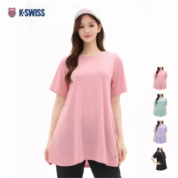 케이스위스 루즈핏 반팔티