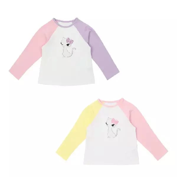 프랜치캣 연보라.핑크 배색나그랑 TS 18,030원