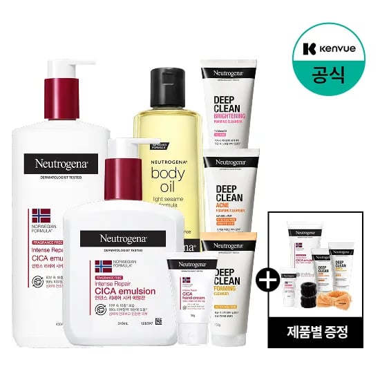 뉴트로지나 딥클린 포밍클렌져 300g+세안밴드 12,510원