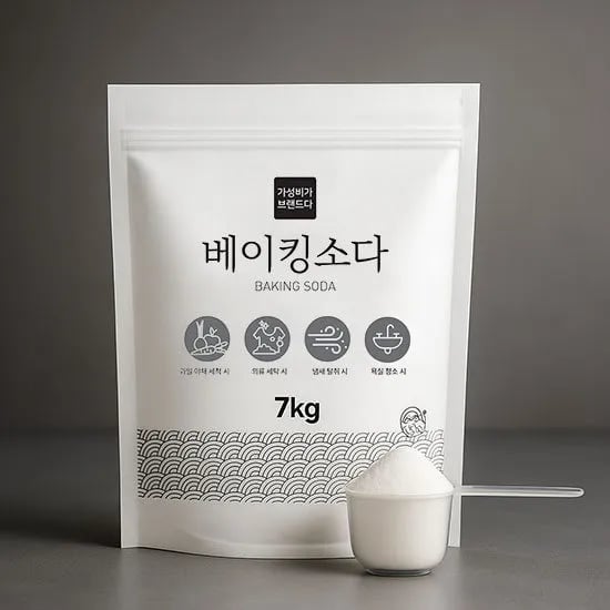 가성비가 브랜드다 베이킹소다 7KG 파우치형+스푼 9,900원