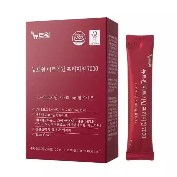 체험딜! 아르기닌 프리미엄7000 15포 9,530원 무배