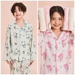스파오 키즈 긴팔 파자마 산리오 티니핑 외 다양