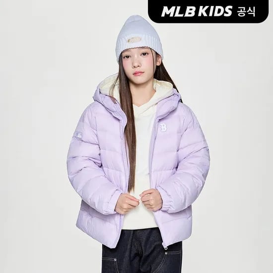 MLB키즈 덕다운 경량패딩