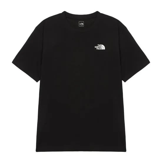 노스페이스 코튼 베이직 반팔 티셔츠