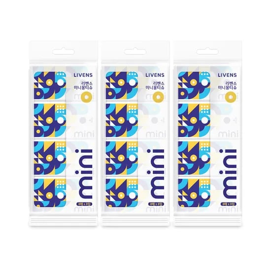 휴대용 미니 물티슈 8매 24팩 6,900원