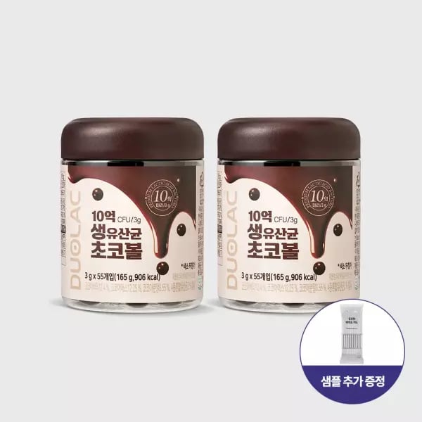 듀오락 생 유산균 초코볼 110알 31,840원