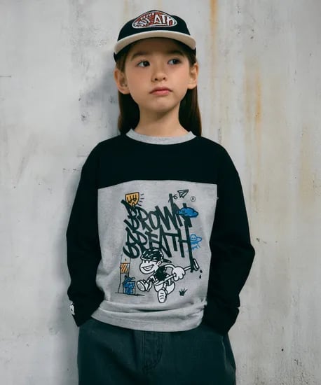 브라운브레스 키즈 롱슬리브 티셔츠 36,380원