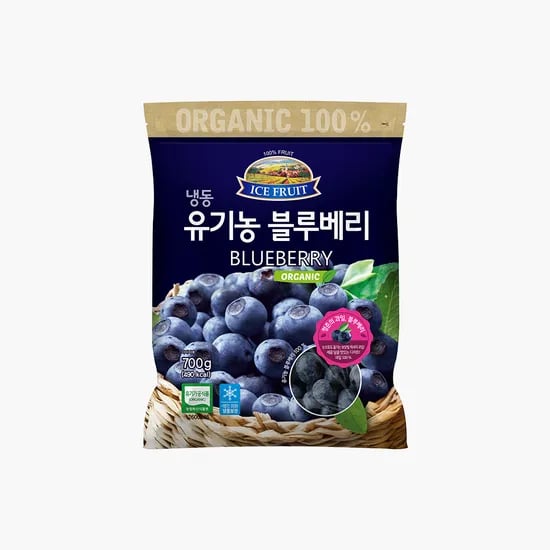 자연원 냉동 유기농 블루베리 700g 5팩