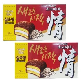 오리온 초코파이 30개입 x2개(총60개) 16,650원
