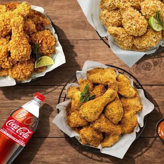 BHC 후라이드 치킨+콜라 1.25L 17,960원