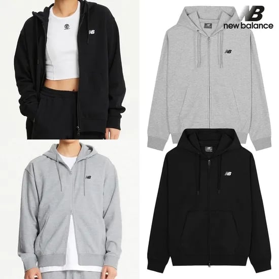 뉴발란스 클래식 긴팔 후드 집업 48,900원