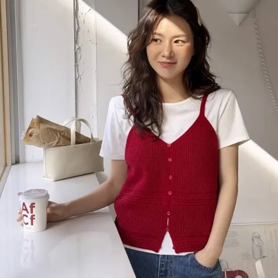 펀칭 니트 뷔스티에 19,590원 무배