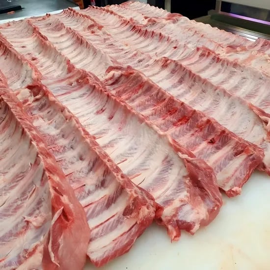 국내산 한돈 돼지 등갈비 1kg (10-15대) 13500원 무배