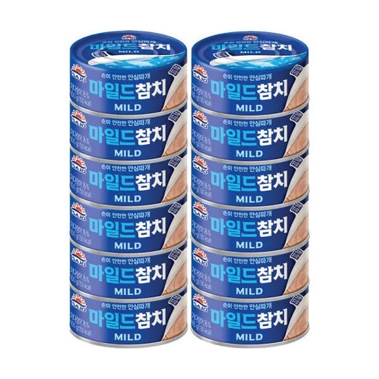 옥션 사조마일드 참치 12개 15490원