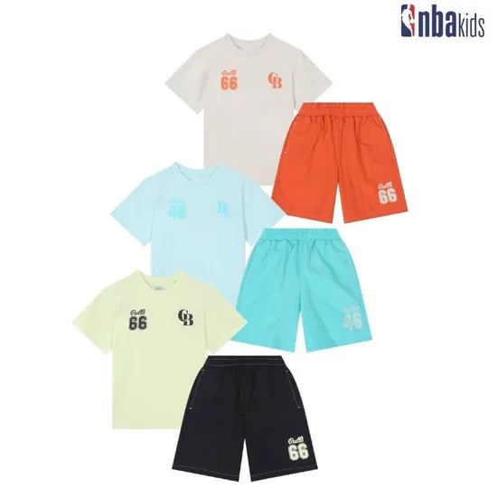 NBA키즈 BOS 팀로고 반팔 상하세트 23,800원