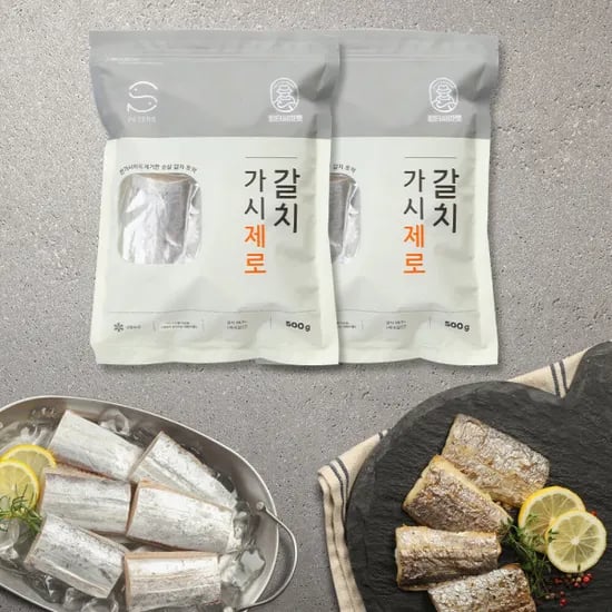 피터씨마켓 가시제로 순살 갈치 500g X 2/ 33,370원