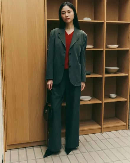 셀렙샵에디션 레이어드 배색 셔츠자켓 29,000원
