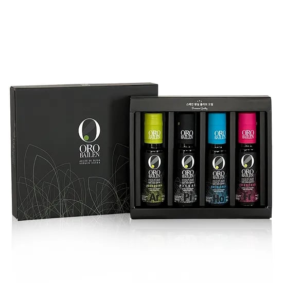 오로바일렌 엑스트라버진 올리브오일 100ml 4종 선물세트