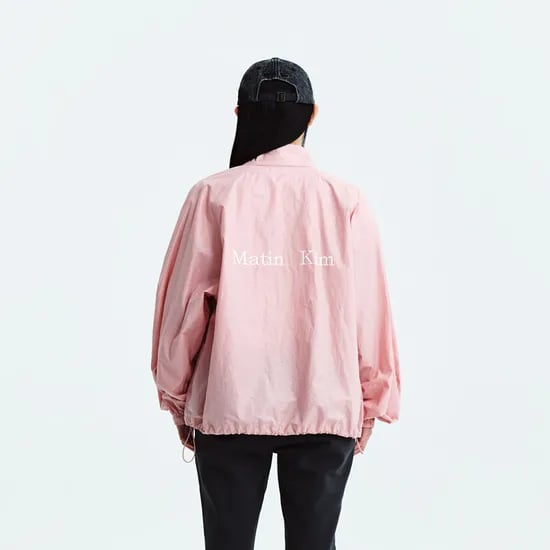 마뗑킴 로고점퍼 핑크 95200원