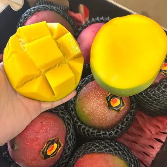 태국산 무지개 애플망고 4kg 7~10과