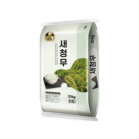 더프레쉬 새청무쌀 20kg 특등급