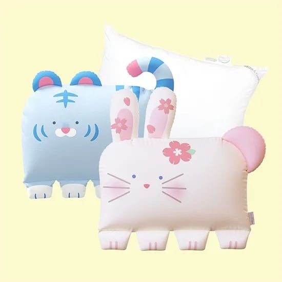 밀로앤개비 베개 커버2+솜1(+솜 하나 추가증정) 58900원