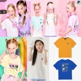 휠라키즈 키즈 프라모델/파워퍼프걸 티셔츠 반팔티 16,520원 (2장무배)