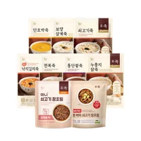 본죽 미니 본 쇠고기 장조림 70g 10팩 21,240원 (무배)