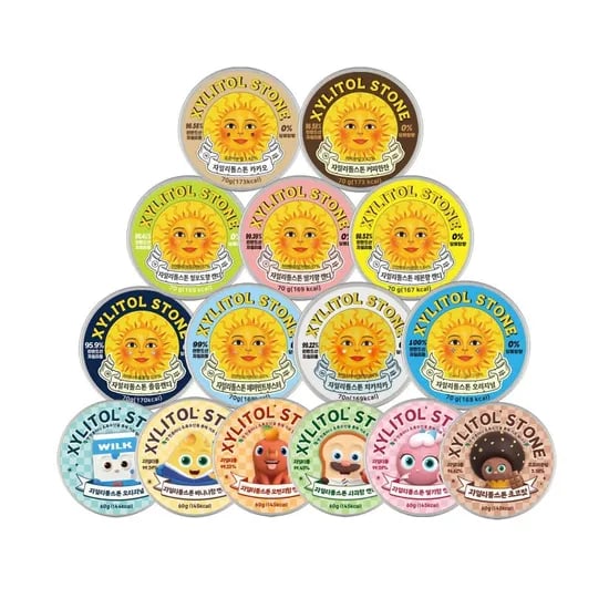 자일리톨스톤 브레드이발소 딸기+오렌지+사과+바나나 60g (총4개)16,990원 무배