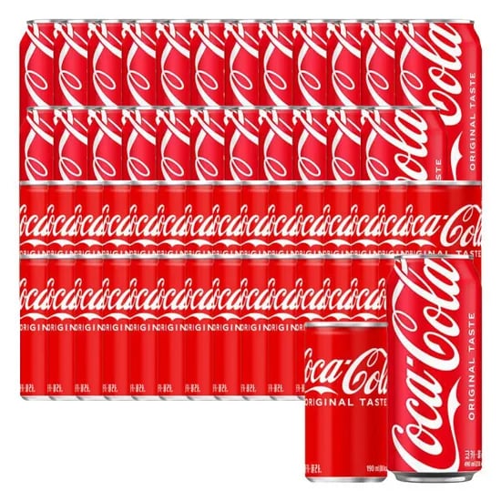 코카콜라 490ml 24캔+190ml 30캔 27,600원 무배