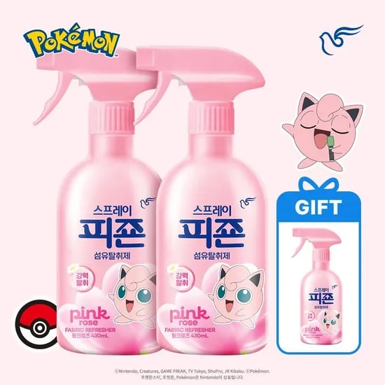 피죤 섬유탈취제 포켓몬에디션 430ml 2개+본품증정 9,900원