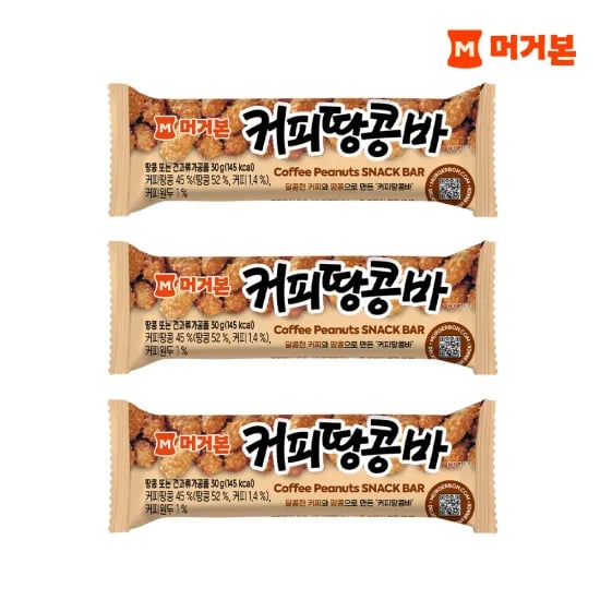 머거본 커피땅콩바 x 10개 4571원 무배