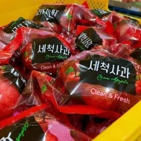 세척사과 5kg 35과