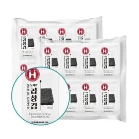 햇김 곱창도시락김 5g 32봉 14,450원