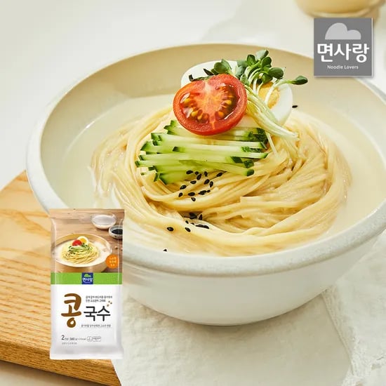 면사랑 콩국수 360g 3개 15,200원 (무배)