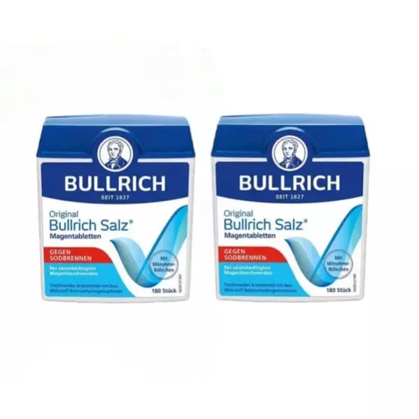Bullrich Salz 불리히 소금 잘츠 오리지널 180정 X 2개묶음 18,320원