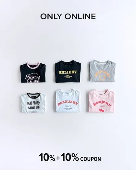 로아앤제인 26ss, Tour T-shirts Archive 30,600원 (8만원이상 무배)