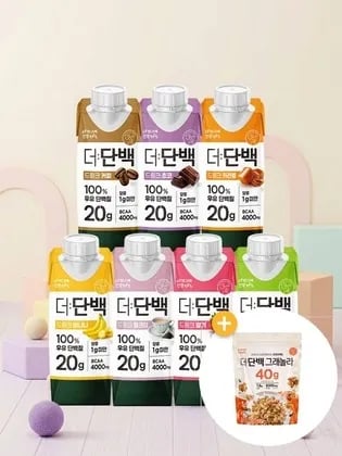 빙그래 더단백 드링크 36팩 39,970원 (선착 그래놀라증정)