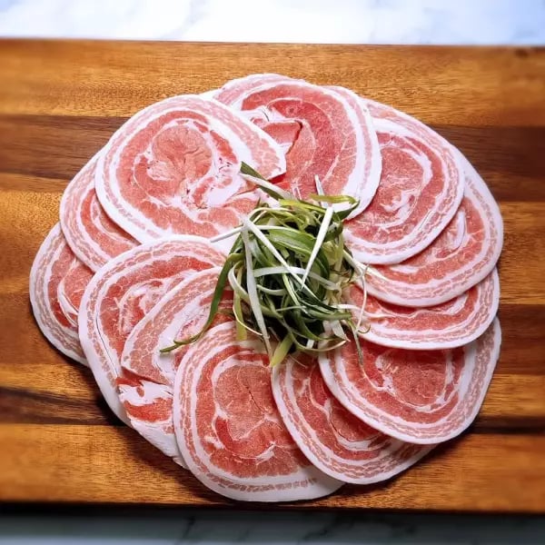 한돈 꽃삼겹살 500g 2팩 14,900원 무배