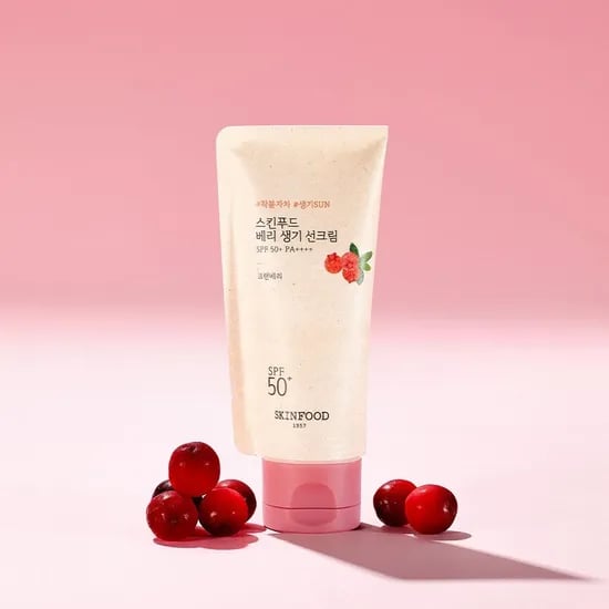 스킨푸드 베리 생기 선크림 50ml 3,000원