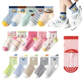 유아 여름용 매쉬 미끄럼방지양말 5켤레 6,750원