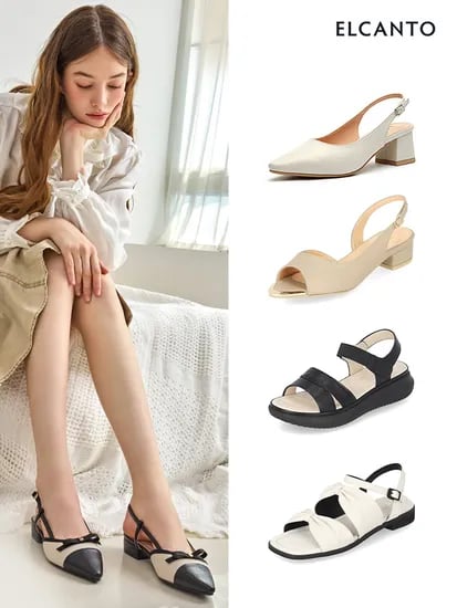 엘칸토 여성 인기 슬링백/샌들 균일가 33,900원