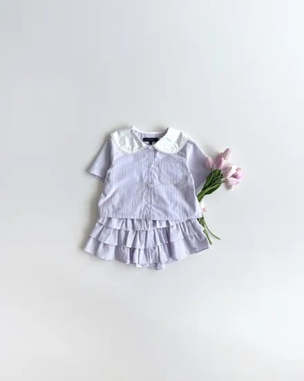 로아앤제인 라일라 블라우스+블루베리 스커트 팬츠 세트 70,990원